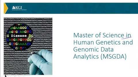 KGI Prospective Students - MS in Genomic Data Analytics