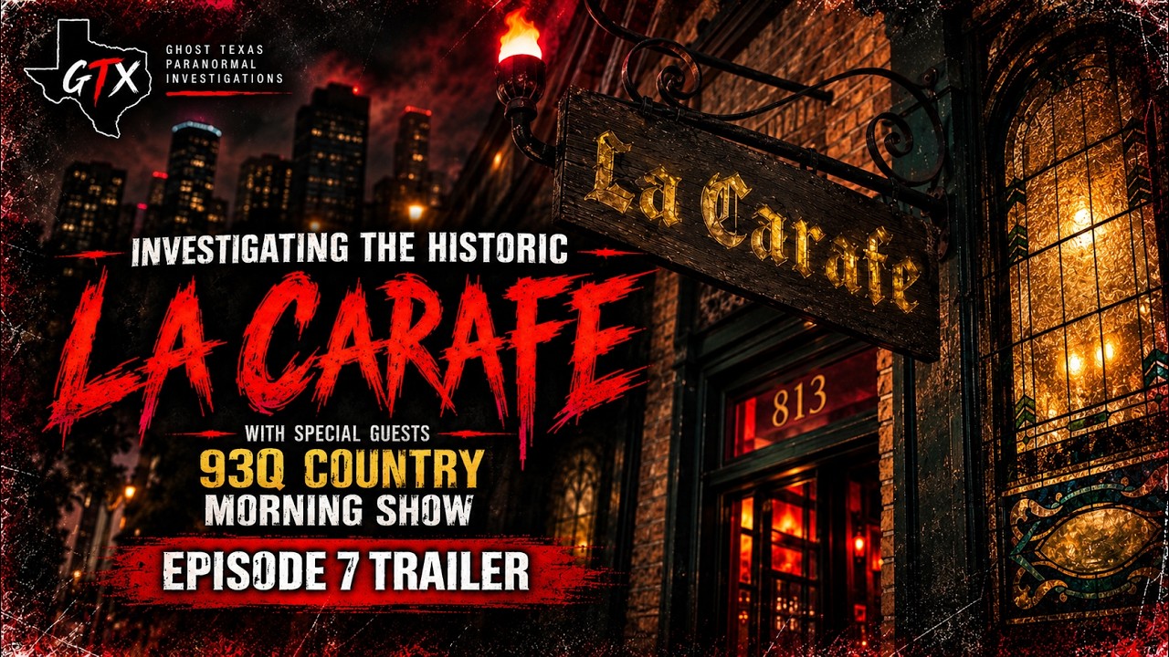 Investigating The Historic La Carafe In Downtown Houston, TX With Special Guests 93Q Country Trailer