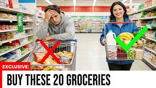 Only Buy These 20 Groceries Every Month! (How Smart Canadians Are SAVING Hundreds)