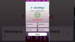 how to find land location survey number on mobile app screenshot 1