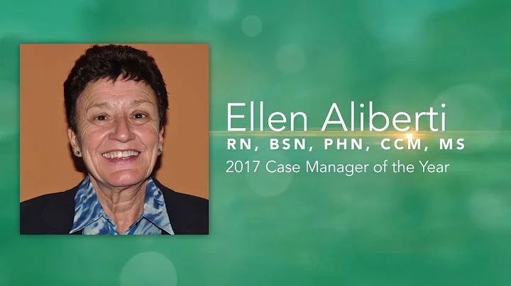 CMSA 2017 Case Manager of the Year - Ellen Aliberti