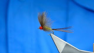 Tying a Large CDC Olive Mayfly with Davie McPhail