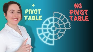 Trick to connect any chart to a pivot table + an awesome dynamic sunburst chart in Microsoft Excel
