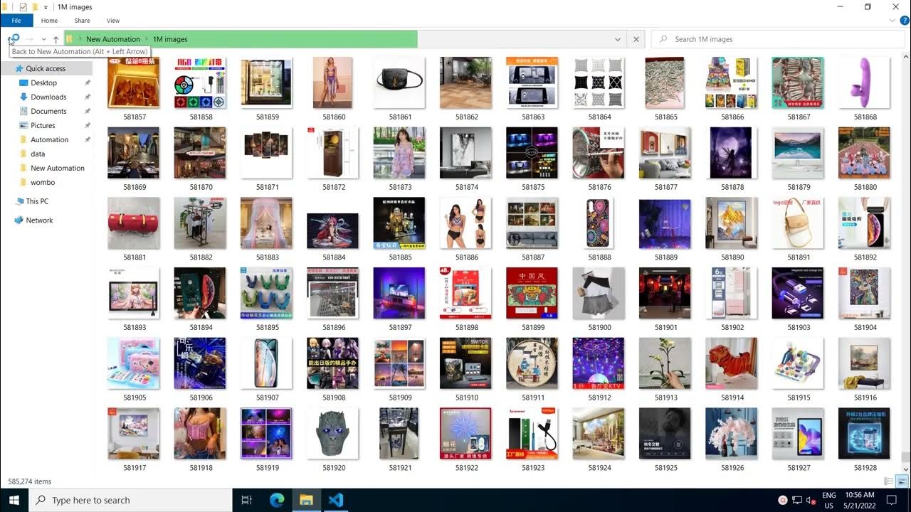 1 M Product images dataset from alibaba website(1688 Chinese version