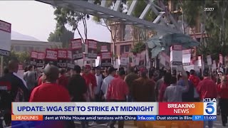 Hollywood writers go on strike starting Tuesday