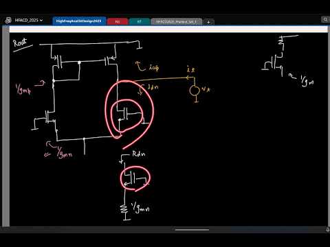Thumbnail for Lecture 3(3): The 5-transistor amplifier: Short-circuit transconductance & output resistance