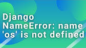 Python Input Error Nameerror Name Is Not Defined Youtube
