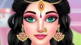 Indian wedding spa salon makeover and dress-up||Android gameplay||girl games|@StylishGamerr screenshot 4