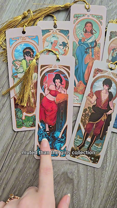 avatar bookmarks let's gooooo #avatarthelastairbender #artnouveau