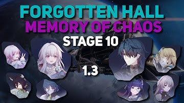 Destruction takes over Memory of Chaos 10 | Clara & Blade showcase | Star Rail 1.3