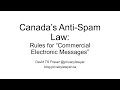 The Basics of Canada&#39;s Anti-Spam Law