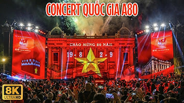 3D Mapping Nhà Hát Lớn A80 | Hà Nội Những Ngày Tháng 8 Lịch Sử Ngập Tràn Concert Yêu Nước Driving 4K