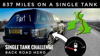 Career Overview ⛽️ 837 miles [Single Tank Challenge- Range Rover L322, Part 1]