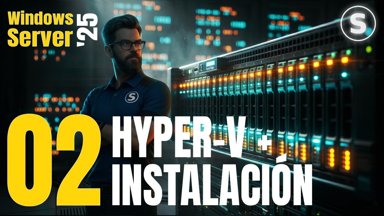 Instalar Windows Server 2025 en Hyper V paso a paso [02] - YouTube