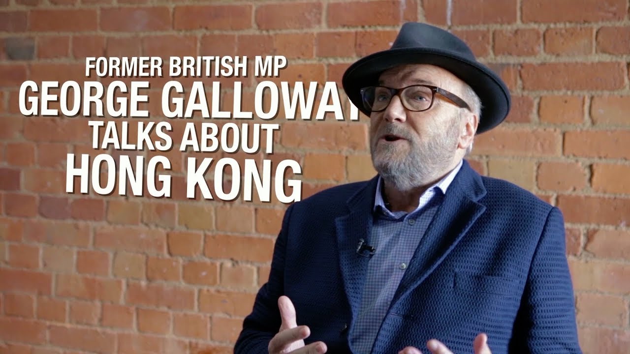 newspaper mockup George Galloway: Hong Kong is no longer Britain's business 英國前議員斥責外國勢力干涉香港:香港怎樣都不關英國的事
