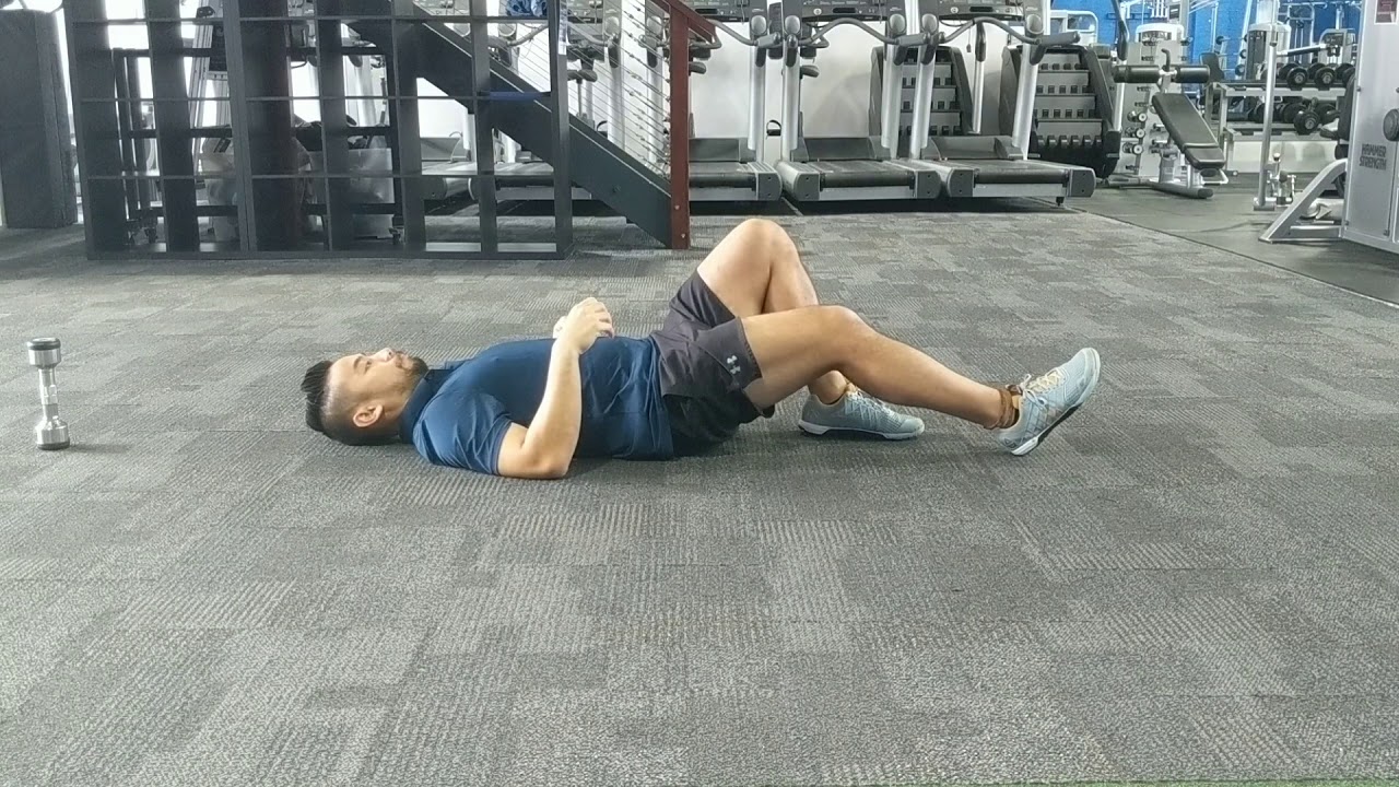 Isometric Hamstring Setting - YouTube