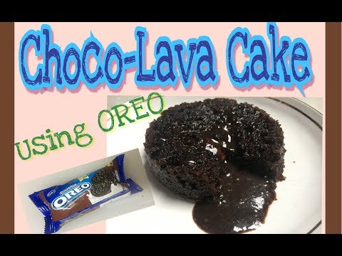 eggless-choco-lava-cake-using-oreo-biscuits-|-2-minute-recipe