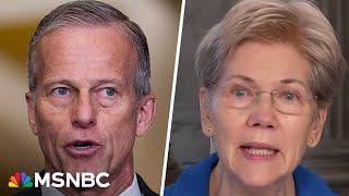 'Just sit down and negotiate': Sen. Warren calls out GOP