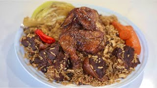 One Pot Rice, Peas, Chicken & Meat | Savory Recipe using simple fresh ingredients by Mansa Queen 2,090 views 5 months ago 18 minutes