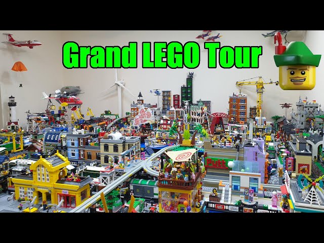 Big Huge Massive, Grand LEGO City Tour 2023 😲🧱🏙🚌🏹 