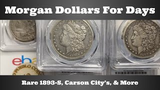 Morgan Dollars For Days  Rare 1893S, Carson City's, & More  PCGS