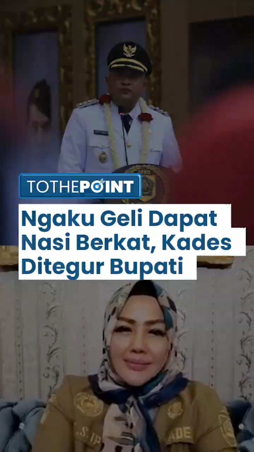 Viral Kades Gunung Menyan Bogor Tertawa Geli Dapat Nasi Berkat, Disentil Bupati Langsung Klarifikasi