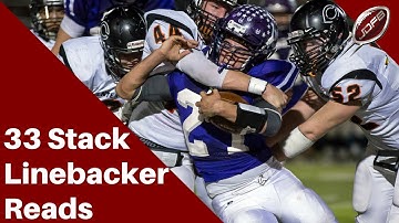 How to Coach Linebacker Reads in The 33 Stack Defense