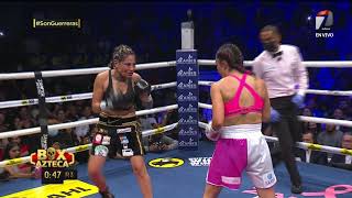 Round 3 Jackie Nava vs Mariana 'Barby' Juárez | Box Azteca