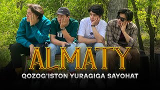 ALMATY | OLMAOTA Qozog'iston yuragiga sayohat | VLOG 3-kun #almaty #vlog