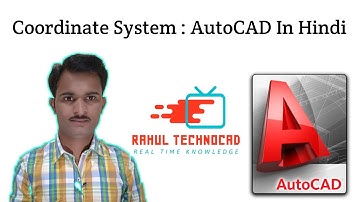 Coordinate system :  AutoCAD in Hindi