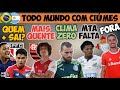 SP ATRÁS DE 76MI! DAVID LUIZ SE ANIMA C/ FLA; VERDÃO QUER L. LIMA FORA; MARINHO, GALHARDO, BRA x ARG