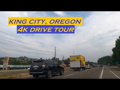 King City, Oregon | 4k Drive Tour | Dashcam | Tigard