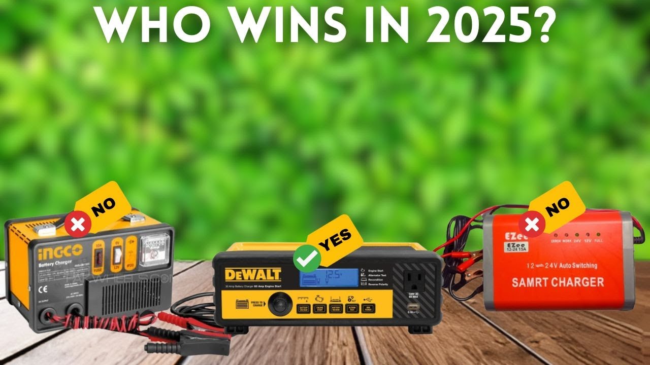 Best Car Battery Charger 2025 - Top 10 Portable Car Battery Chargers ...