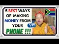 BEST WAYS TO MAKE MONEY USING YOUR PHONE!!! **LEGIT** 🇿🇦