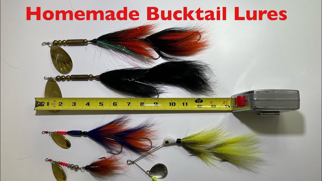 Homemade Bucktail Lures for Pike and Musky 