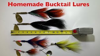 Homemade Bucktail Lures for Pike and Musky