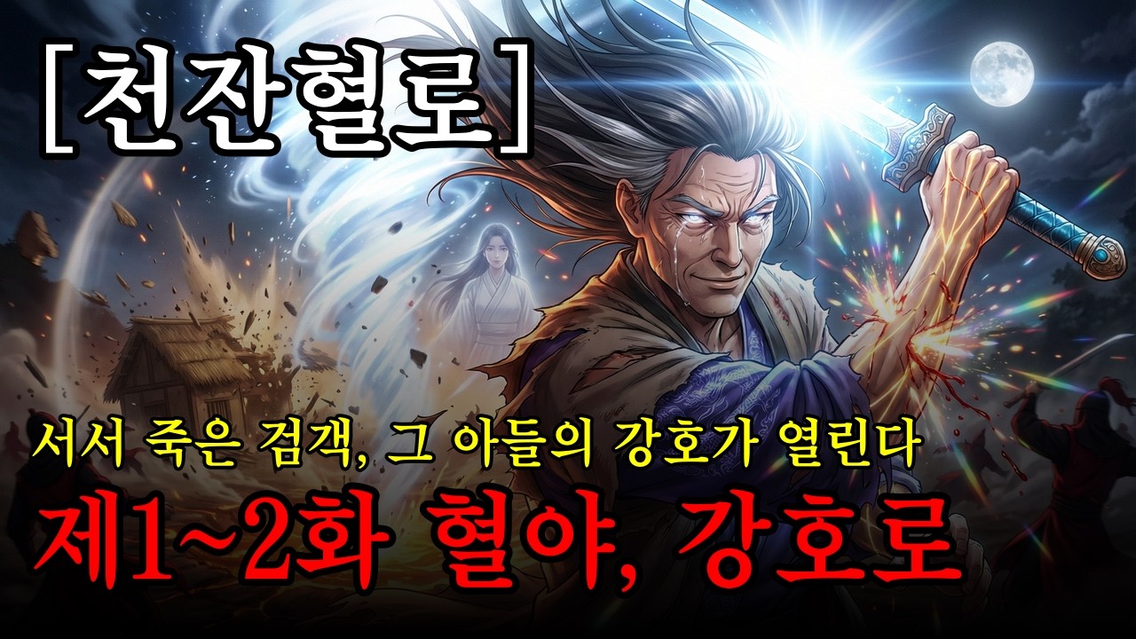 [천잔혈로:피로 물든 강호의 길] 제1~2화 - 혈야, 강호로, 무협 | 오디오북 | 무협소설