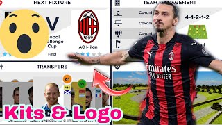 Make AC Milan Team Kits & Logo 2020/21 DLS2021 | Dream League Soccer 2021 Kits & Logo