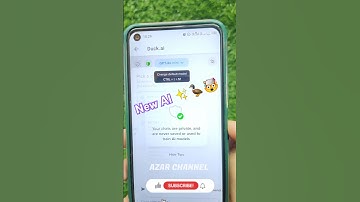 Duck Ai on duckduckgo browser ✨❤️⭐ #azarchannel  #browsefeatures #duckduckgo