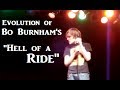Evolution of Bo Burnham's "Hell of a Ride"