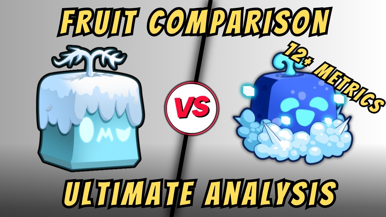 *UPDATE* Blizzard Fruit vs Control Fruit Comparison | Damage, PvP, PVE ...