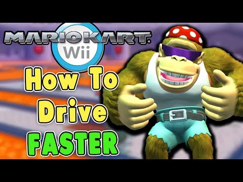 How To Drive FASTER in Mario Kart Wii (Delayed Drifting)