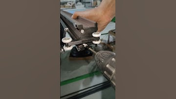 folding screen door, aircraft hanging wheel design, push and pull super smooth!#qiangning