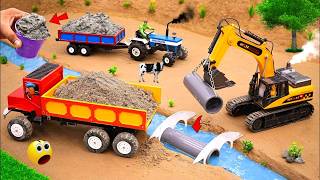 Diy diorama making mini Motor water pump science project | how to make