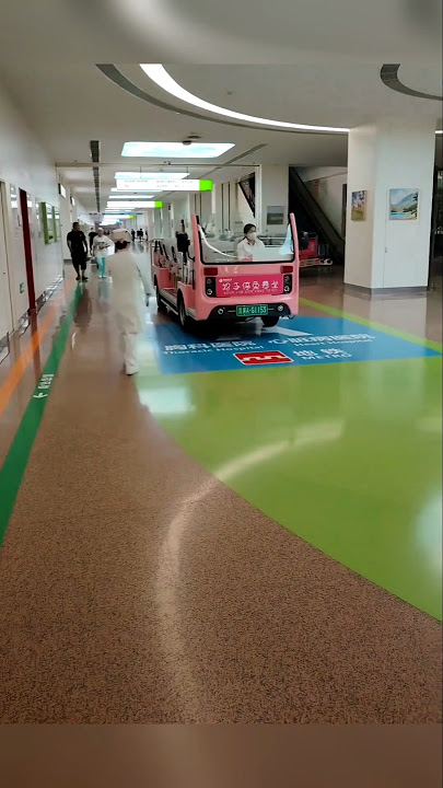 Why mini buses used in China's hospital #shorts