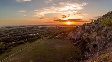 Sunset over Weitov lom - timelapse gopro hero5 (4k)