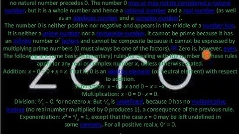 Smallest Non Zero Number