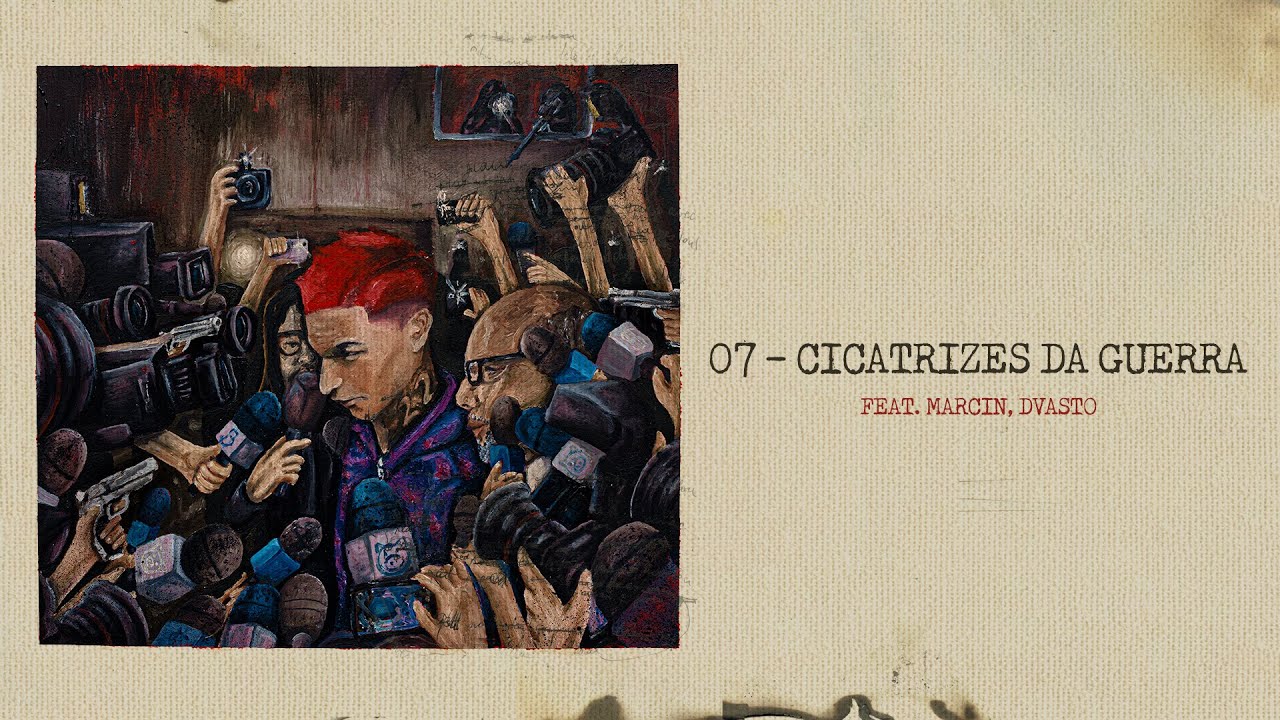 Oruam - Cicatrizes da Guerra ft. Marcin, Dvasto (Prod. AJ Wav)