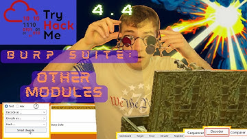 Burp Suite: Other Modules - TryHackMe Junior Penetration Tester 4.4