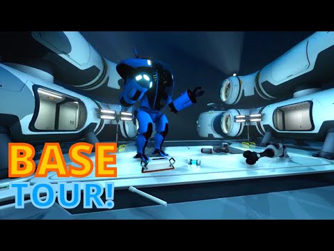 DISASTER AT THE KRAGFIELDS MINING STATION!!! (Subnautica base tour)